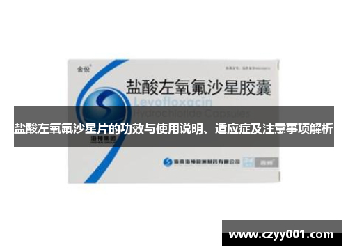 盐酸左氧氟沙星片的功效与使用说明、适应症及注意事项解析